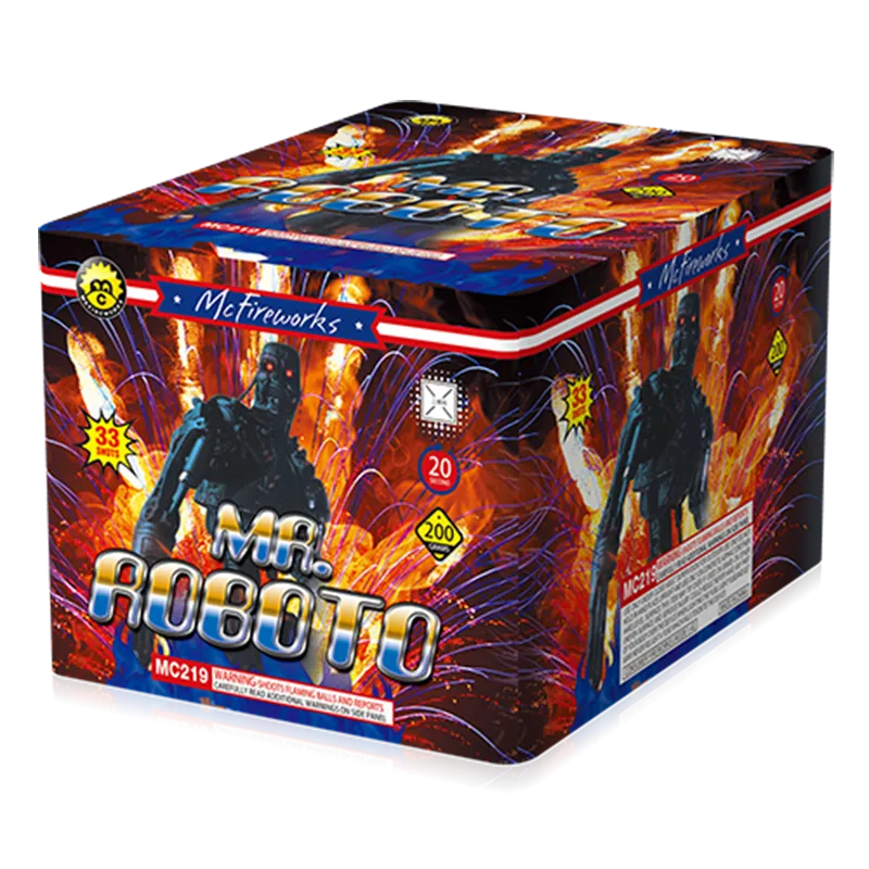 Domnul Roboto 33 Shots 200g Cake MC219