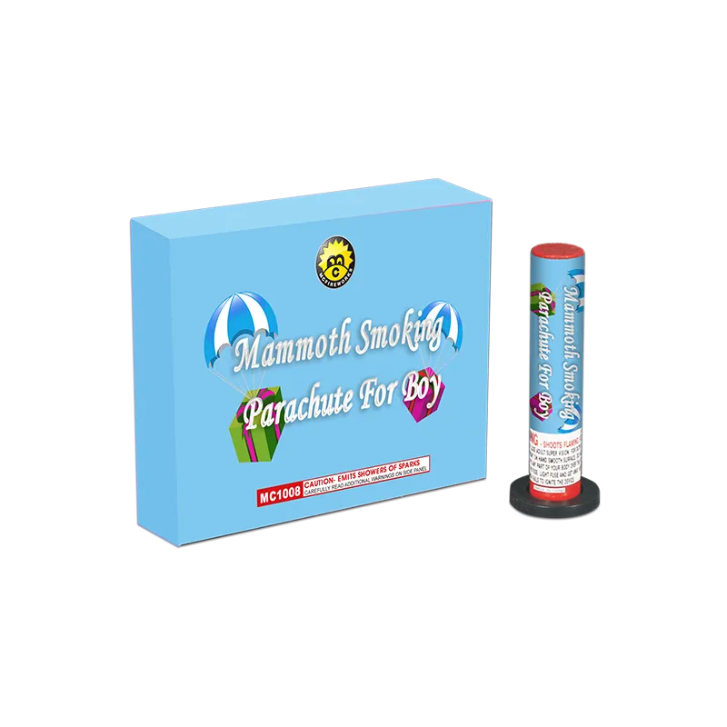 Mammoth fumând parașută pentru Boy MC1008