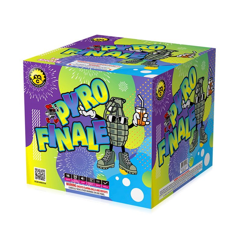 Pyro Finale 16 Shots 500g Cake Assortment MC517
