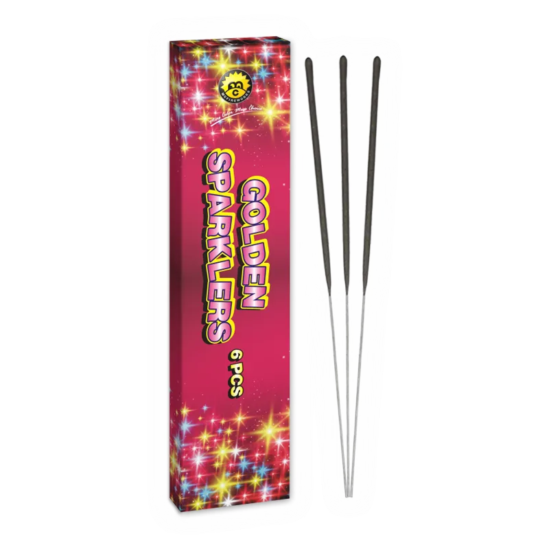 Nr.12 Gold Metal Sparklers MC1302
