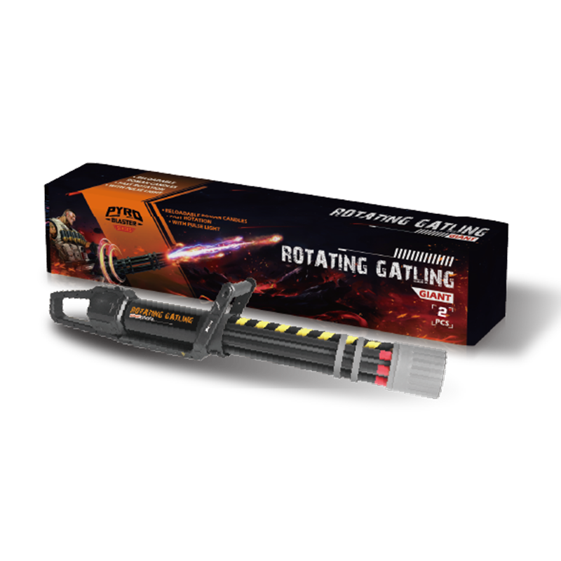 Roting Gatling 375Shots Candle Roman MC007 Imagine