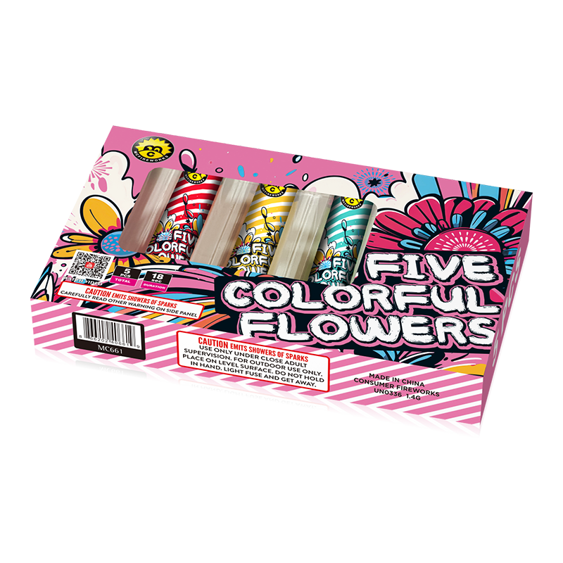 Cinci flori colorate f1 fântână MC661