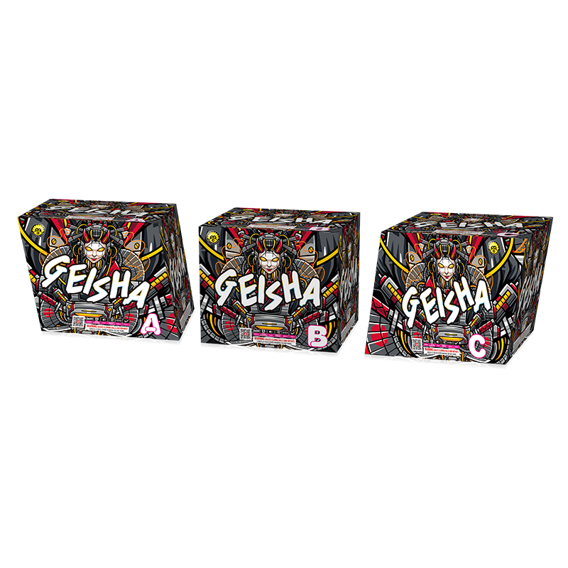 Geisha 25 Shots 500g Cake Assortment MC579