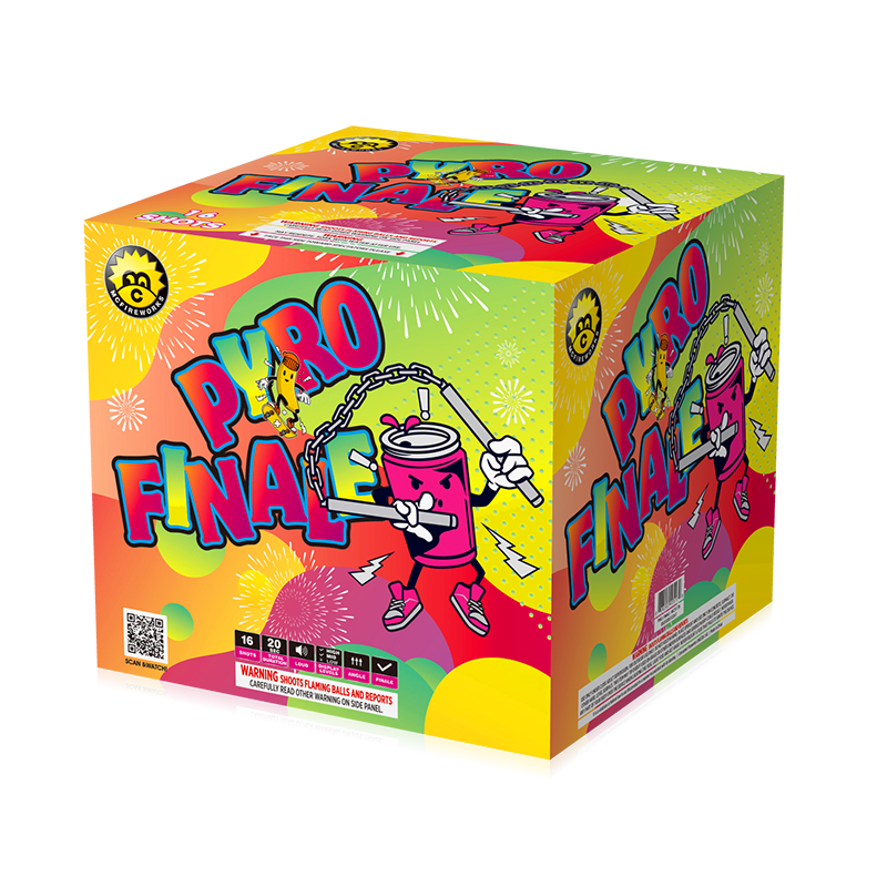 Pyro Finale 16 Shots 500g Cake Assortment MC517